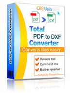 Convert PDF to DXF in batch
