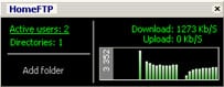 HomeFTP screen shot