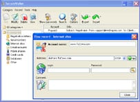 Screenshot of SecureWallet 1.01