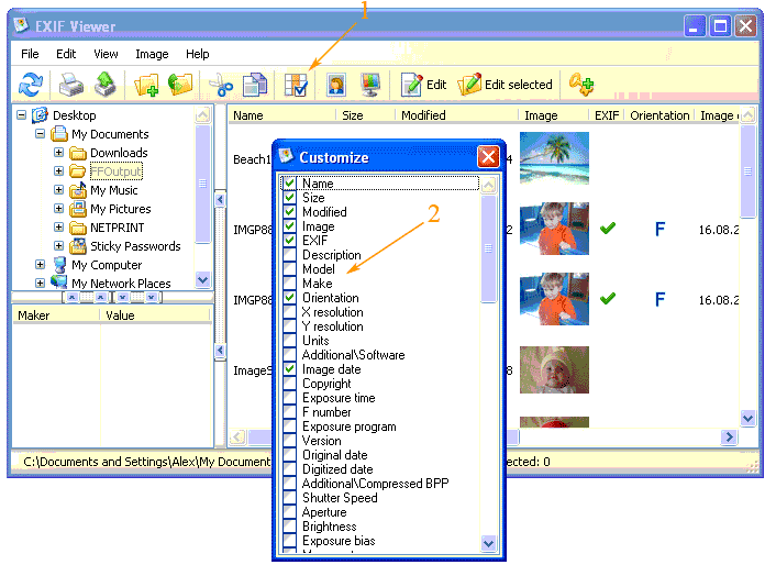 Exif Viewer