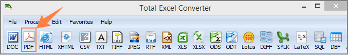 excel to pdf converter