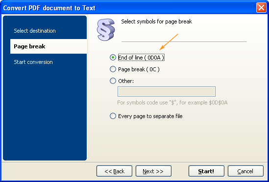 PDF to TXT