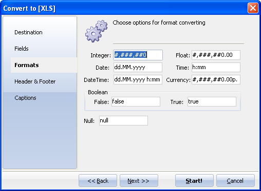 MS SQL Converter ScreenShot 4