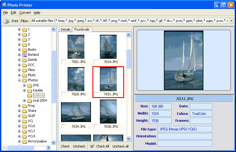 Photo Printer ScreenShot 1