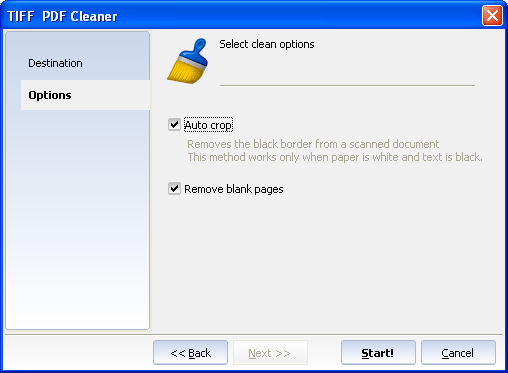 Tiff Pdf Cleaner ScreenShot 2