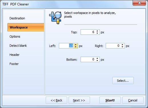 Tiff Pdf Cleaner ScreenShot 3