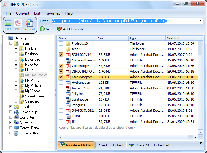Tiff Pdf Cleaner Screenshot