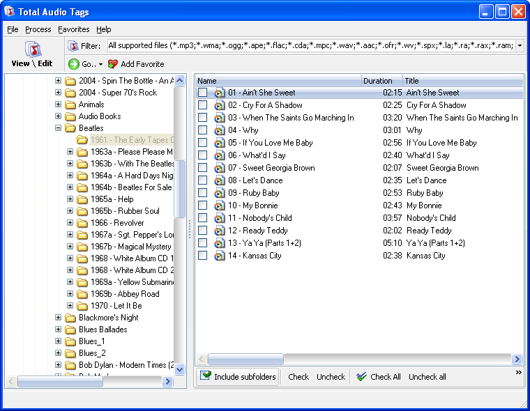 Total Audio Tags ScreenShot 1