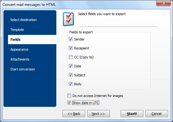 Total Mail Converter ScreenShot 2