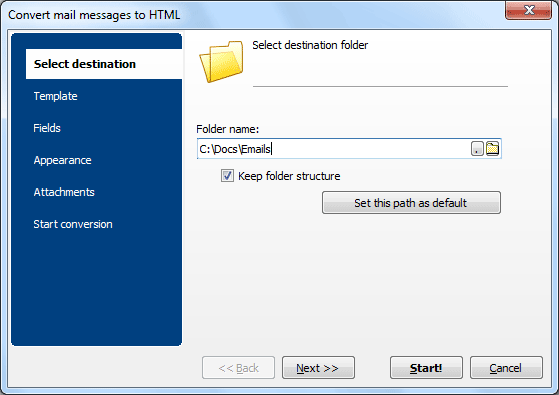 Total Thunderbird Converter ScreenShot 2