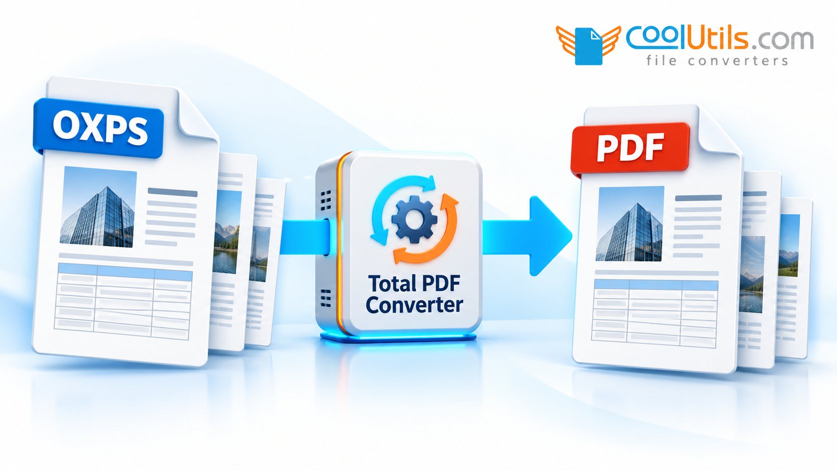 Conceptual workflow for checking fonts, text and page size after OXPS conversion