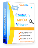 Free MBOX Viewer Tool by Coolutils.com ✅ Free Download! View, Print, Find Emails 👌