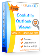 Outlook Viewer - Free PST and OST File reader Download | Cool Utils Software