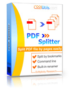 Split PDF files on web-servers. PDF SplitterX can extract all or selected pages, split by bookmarks and blank pages. It runs silently on a server. 