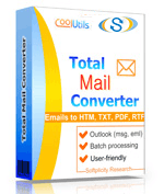 Total Mail Converter Para Converter e-mails