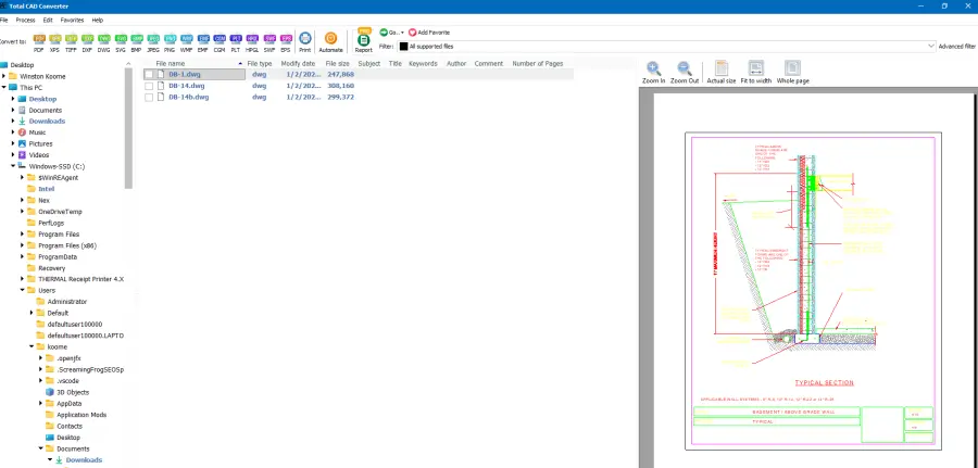 DWG Preview
