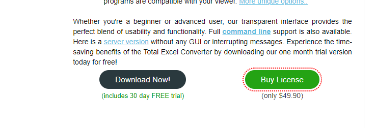 Download Total Excel Converter