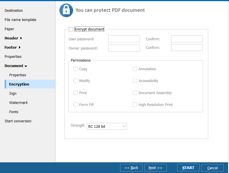تشفير محول Excel