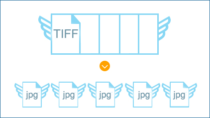 split tiff pages