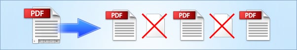 remove blank pages from PDF files