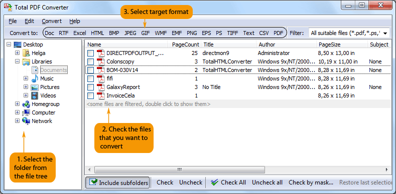 How do you convert a PRN file to DOC?