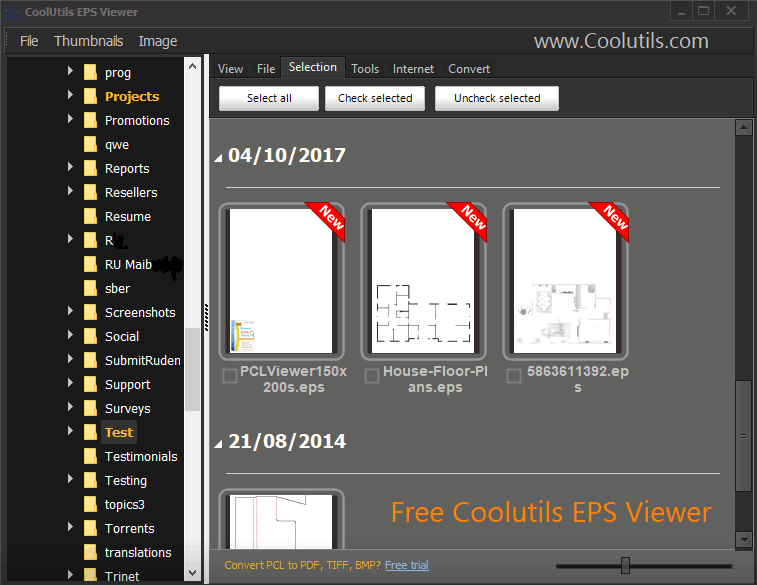 View EPS files with free Coolutils Viewer