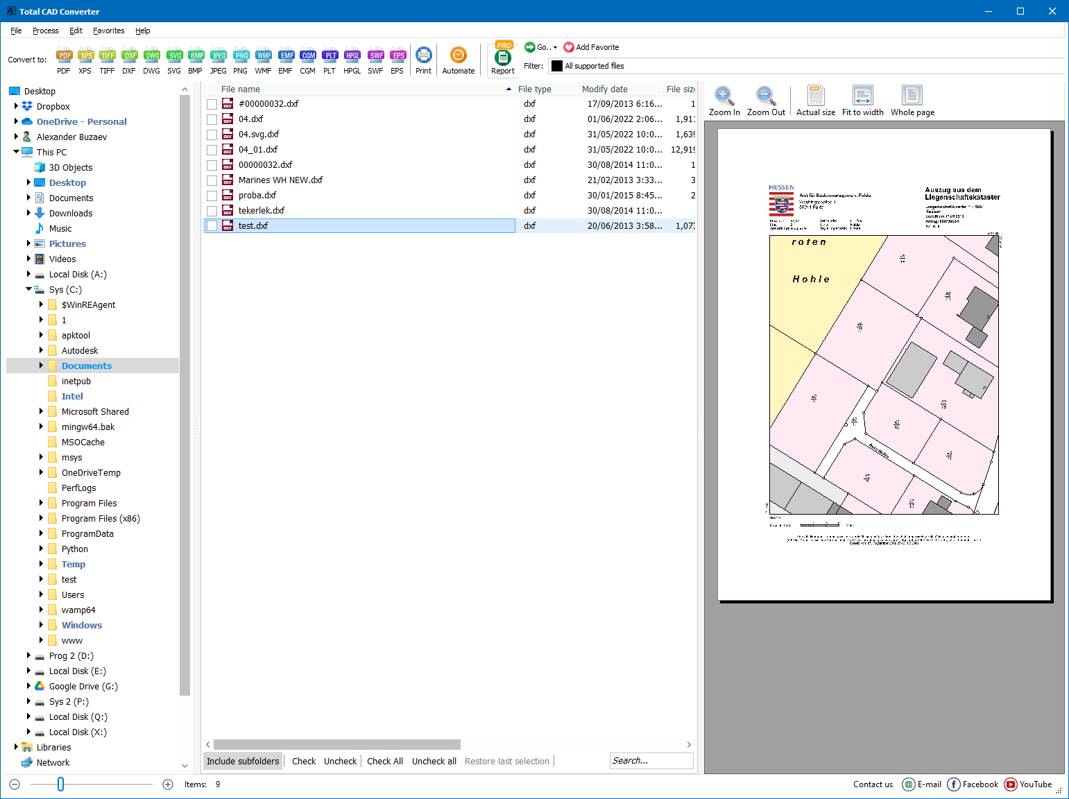 Step 1: Open Total CAD Converter