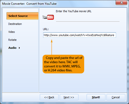 Comment convertir des liens YouTube